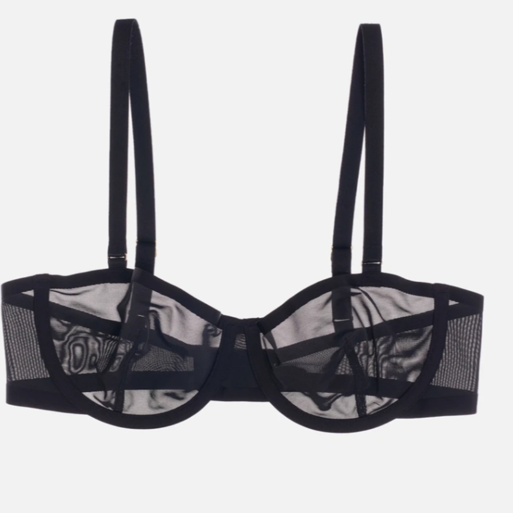 CUUP The Balconette Color Black Size 34D